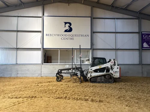 Arena Grade and Level for Beechwood Equestrian Centre (Indoor Arena)