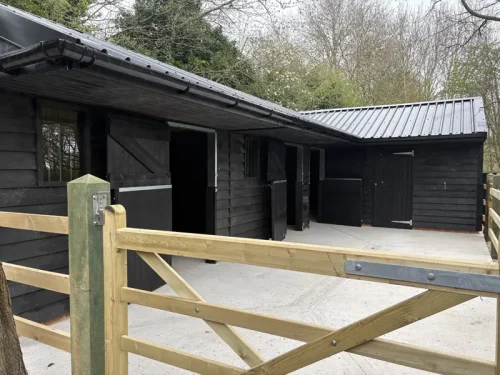 Outside view of Stable block