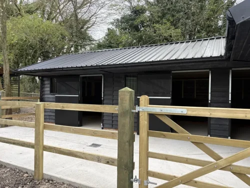 Stable Block & Gated Area