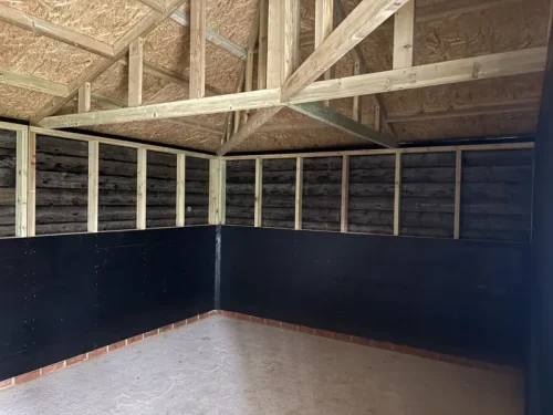 Inside view of Stable Block